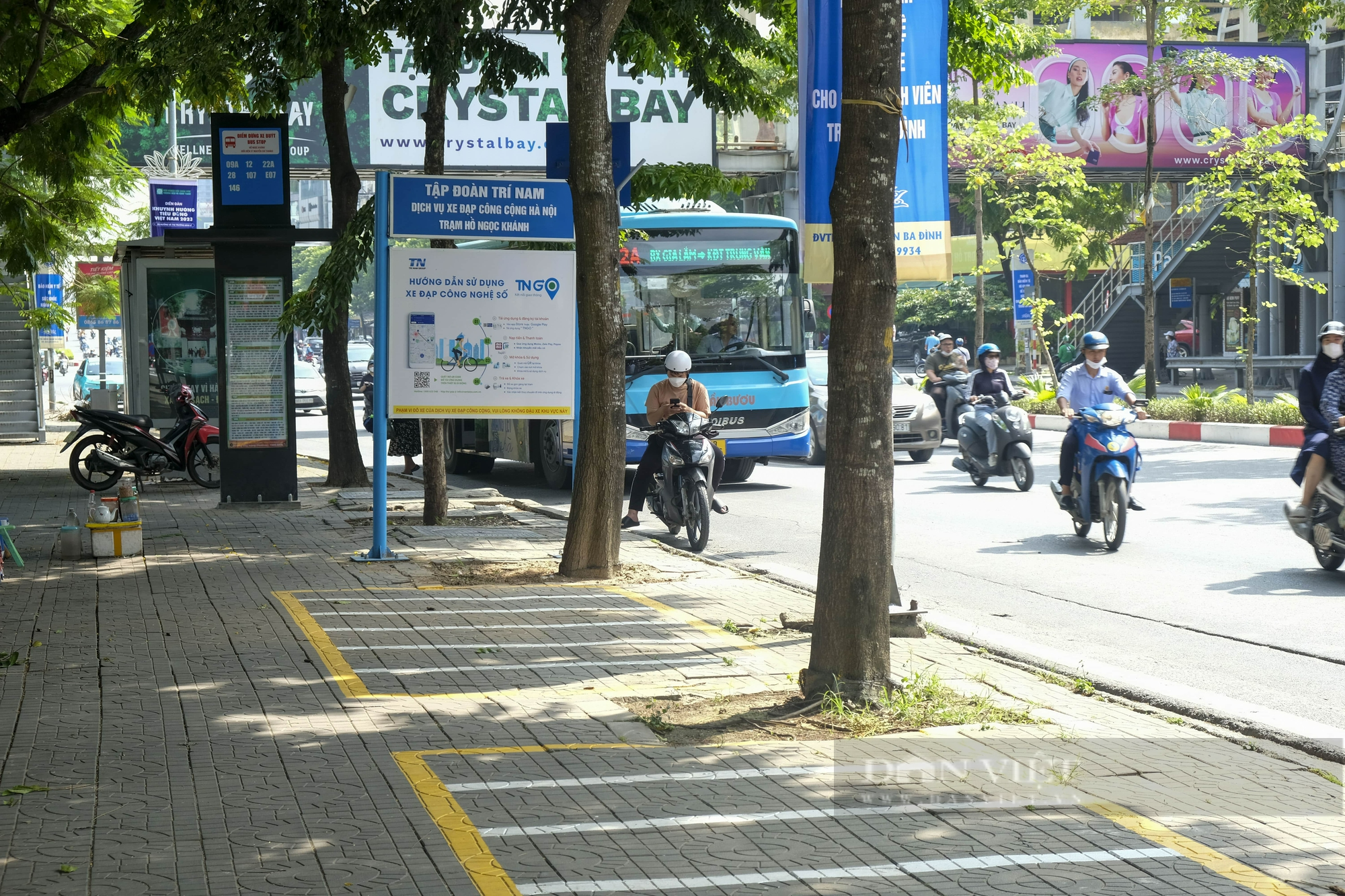 Dự án trạm xe đạp công cộng tại Hà Nội “lỡ hẹn”, chưa thể đưa vào hoạt động - Ảnh 4.