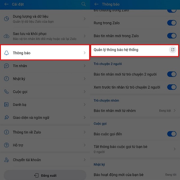 Mẹo khắc phục lỗi Zalo không hiện thông báo tin nhắn - Ảnh 1.