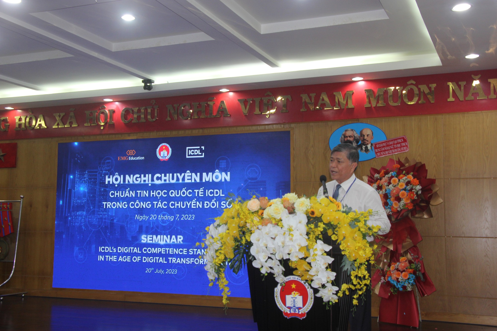 TP.HCM: Đẩy mạnh chuẩn tin học quốc tế trong công tác chuyển đổi số ngành giáo dục - Ảnh 3.