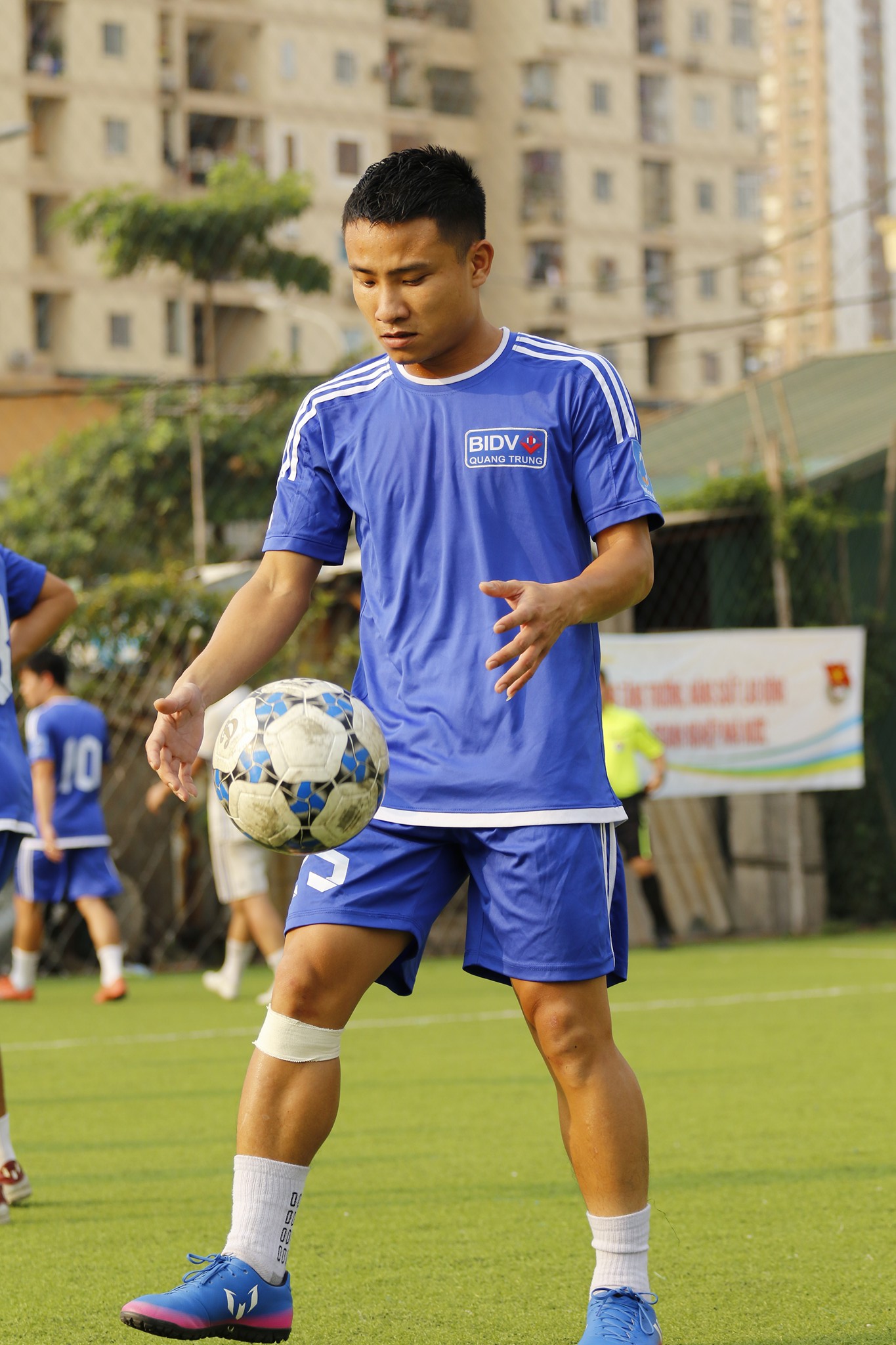 Những ngày đầu của Trung &quot;Con&quot; trong màu áo FC BIDV Quang Trung.
