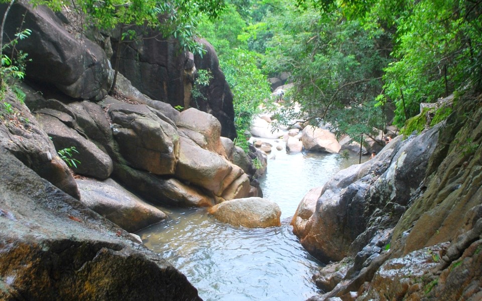 Ở nơi này cách TP Đà Nẵng 45km thấy núi rừng trùng điệp, vô số suối mát, thác đổ, có &quot;thạch ngư&quot; nằm chơi đùa - Ảnh 2.