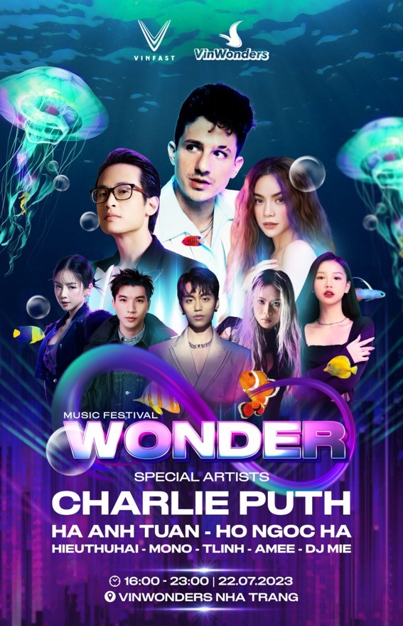 Vinpearl Nha Trang 24 giờ trước 8Wonder: Loạt sao đổ bộ, đông đảo du khách đợi “quẫy” cùng Charlie Puth - Ảnh 9.