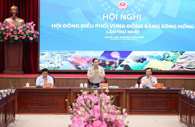 Bí thư Hà Nội Đinh Tiến Dũng đề xuất 5 nội dung tại Hội đồng điều phối Vùng đồng bằng sông Hồng  - Ảnh 1.