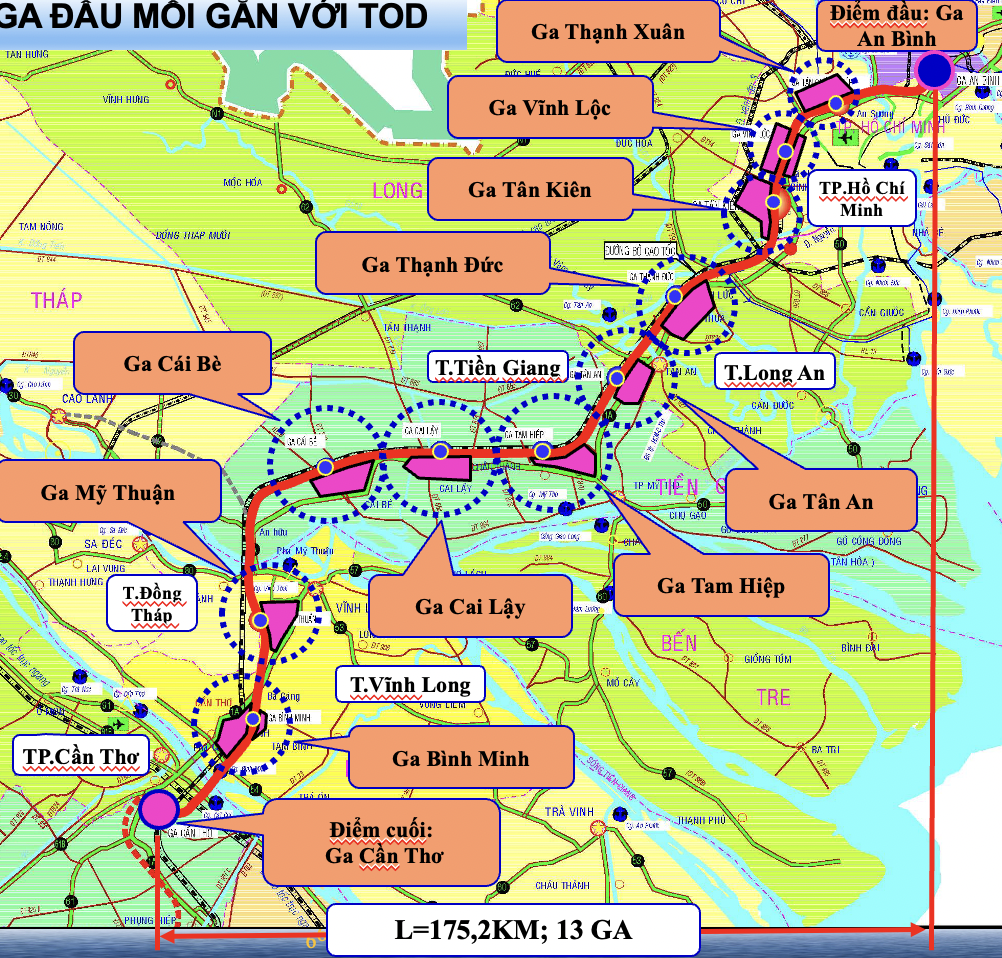 Tuyến đường sắt TP HCM - Cần Thơ sẽ hoàn thành trước năm 2035 - Ảnh 4.