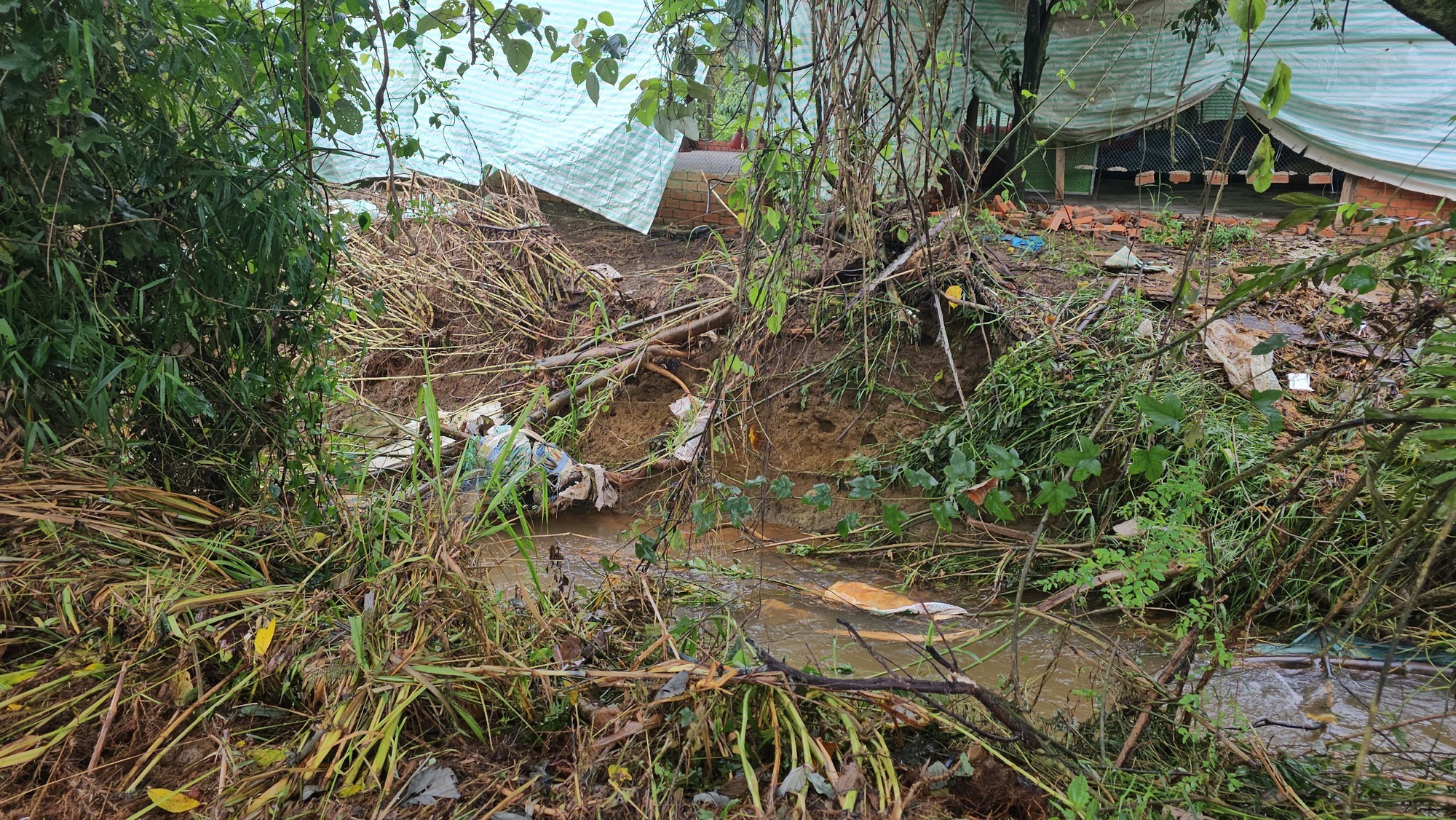Vỡ hồ chứa nước ở Đắk Nông gây thiệt hại hơn nửa tỷ đồng - Ảnh 2.