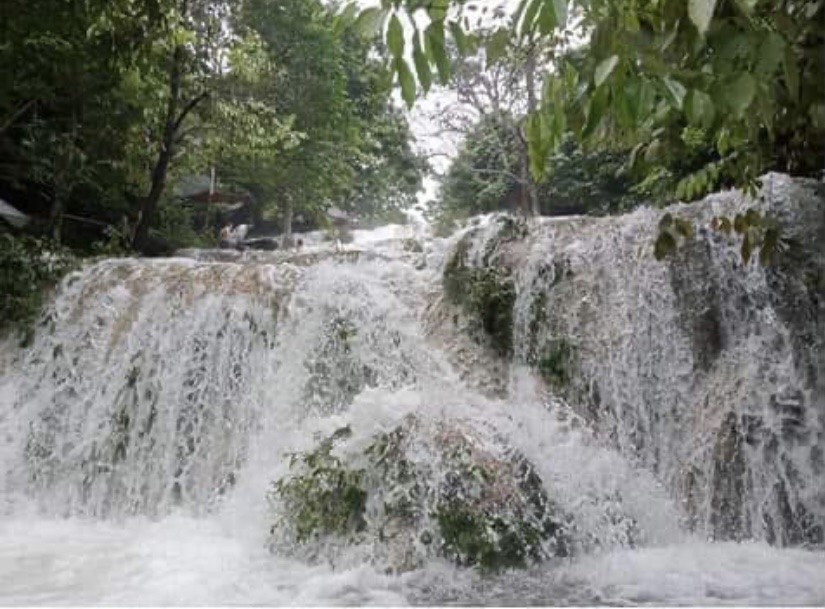 Cách TP Thái Nguyên 40km, nơi này có một thác nước 7 tầng, hiện ra đẹp như mơ, nhiều người lên xem - Ảnh 11.