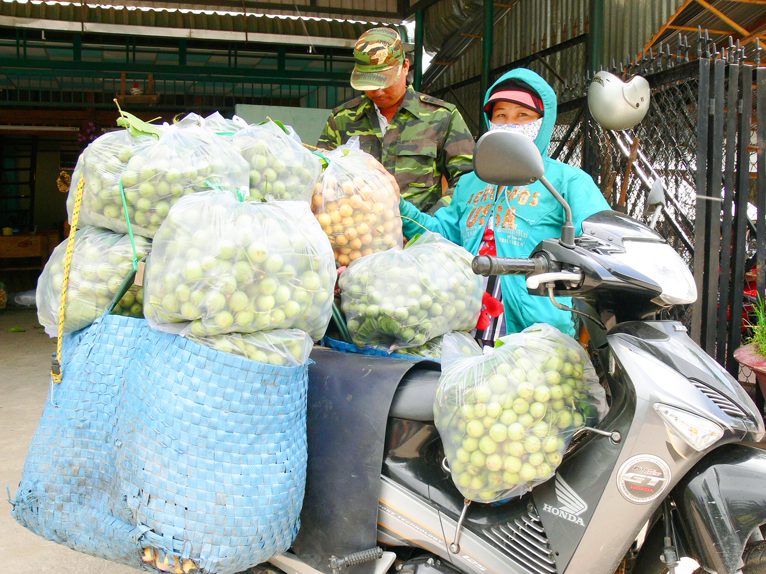 Một ngọn núi cao ở An Giang, lên đến nơi thấy dân gánh vô số trái cây, sầu riêng là thứ quả ngon nhất - Ảnh 12.