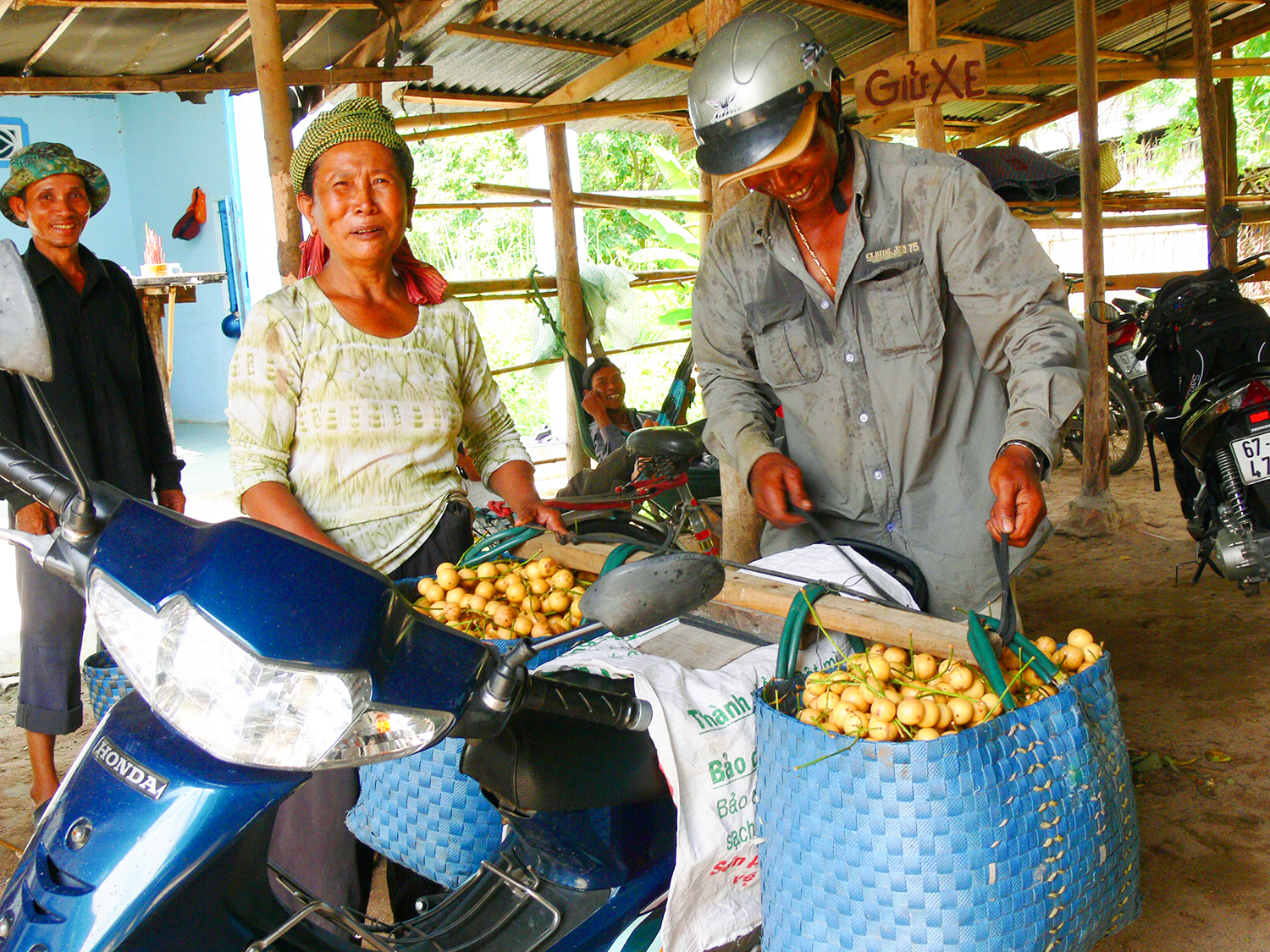 Một ngọn núi cao ở An Giang, lên đến nơi thấy dân gánh vô số trái cây, sầu riêng là thứ quả ngon nhất - Ảnh 13.