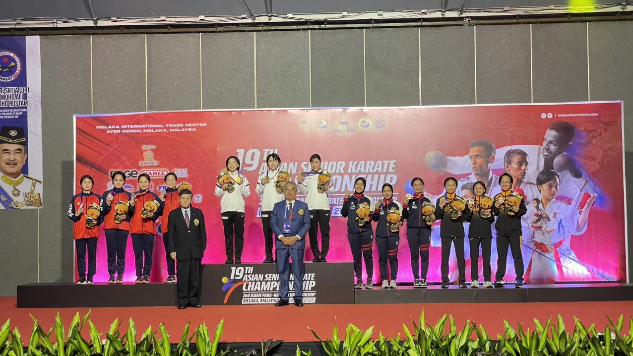 Đánh bại Iran, đồng đội nữ karate giành HCV giải vô địch châu Á 2023 - Ảnh 3.