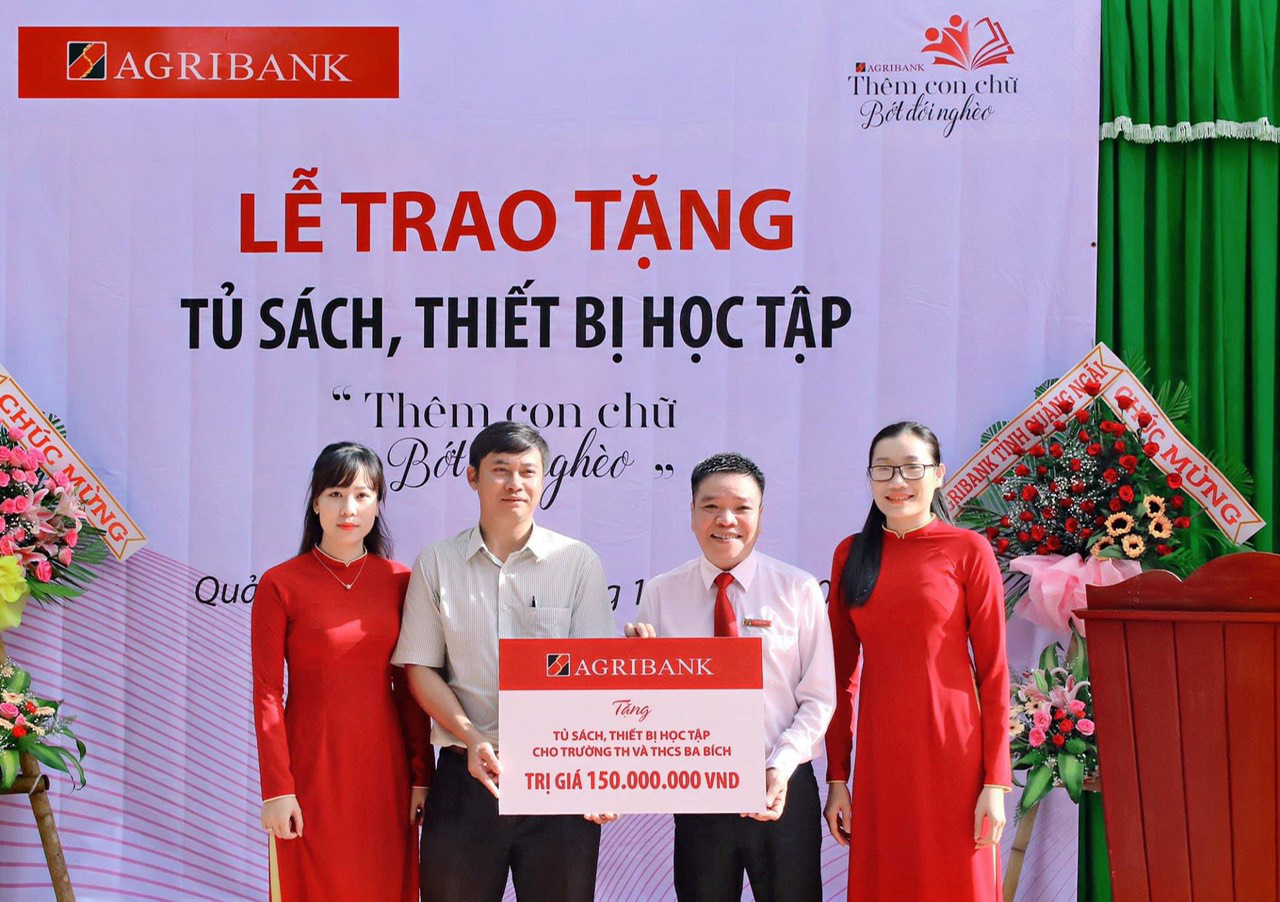 Agribank Quảng Ngãi tích cực đồng hành với công tác an sinh xã hội - Ảnh 4.