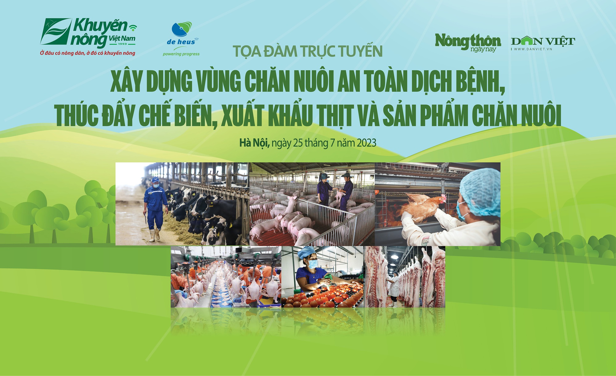 Toạ đàm Xây dựng vùng chăn nuôi an toàn dịch bệnh, thúc đẩy chế biến, xuất khẩu thịt và sản phẩm chăn nuôi  - Ảnh 1.