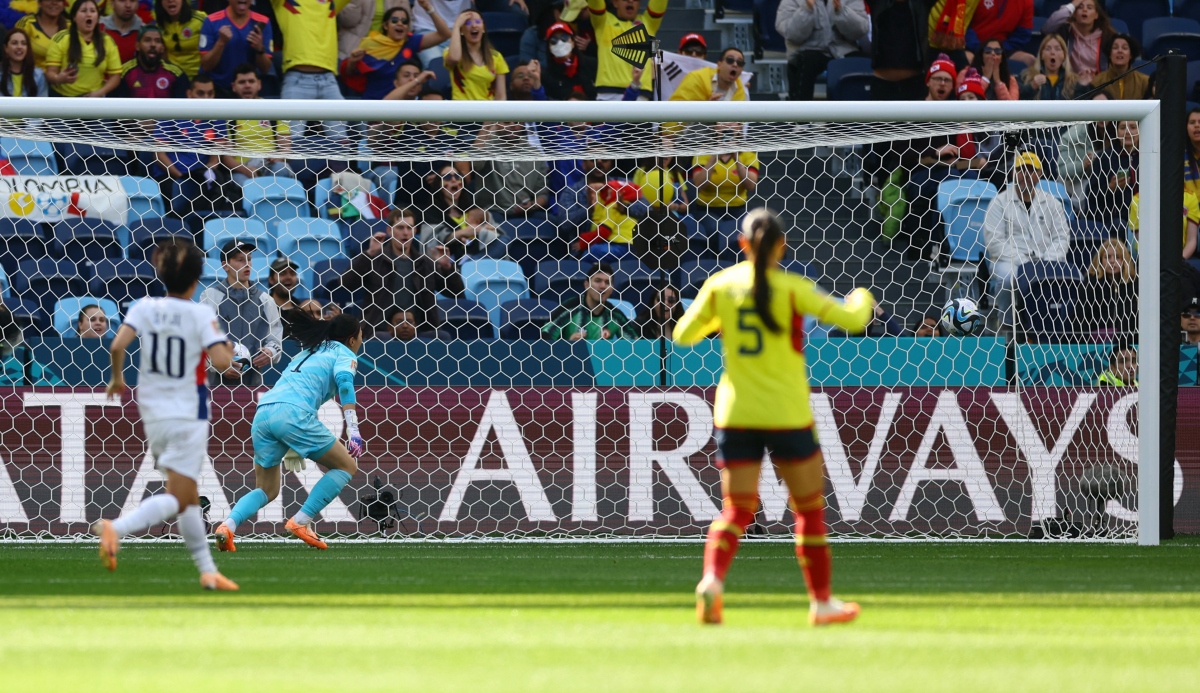 Kết quả World Cup nữ 2023: Liên tiếp mắc sai lầm, Hàn Quốc thua Colombia - Ảnh 3.