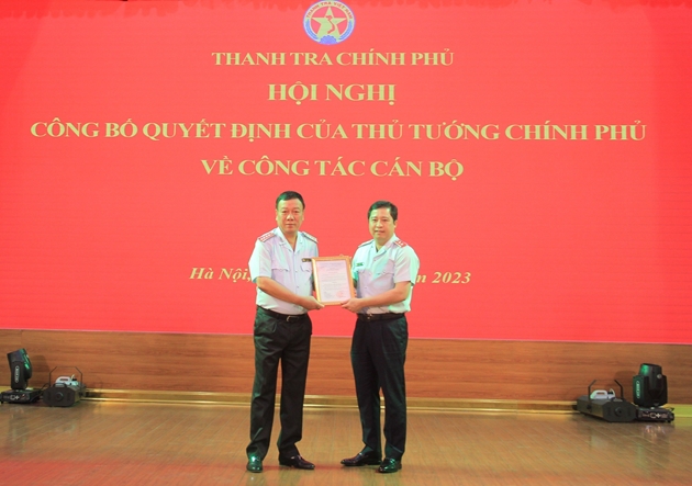 Ông Dương Quốc Huy được bổ nhiệm làm Phó Tổng Thanh tra Chính phủ  - Ảnh 1.