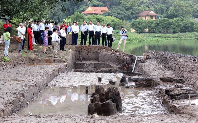 Vùng đất ở Ninh Bình hé lộ cung điện, Cấm thành và Hoàng thành của một kinh đô cổ thời Đinh-Lê - Ảnh 1.