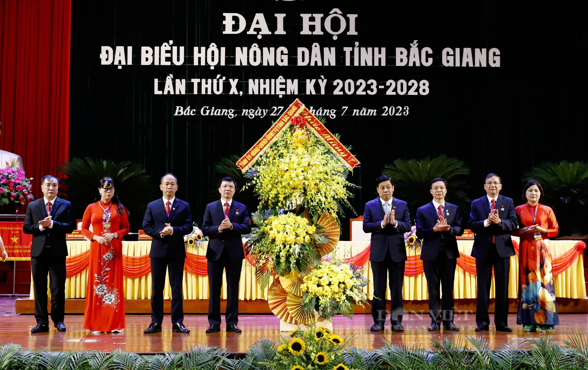 Hình ảnh Đại hội đại biểu Hội Nông dân tỉnh Bắc Giang lần thứ X, nhiệm kỳ 2023-2028 - Ảnh 10.