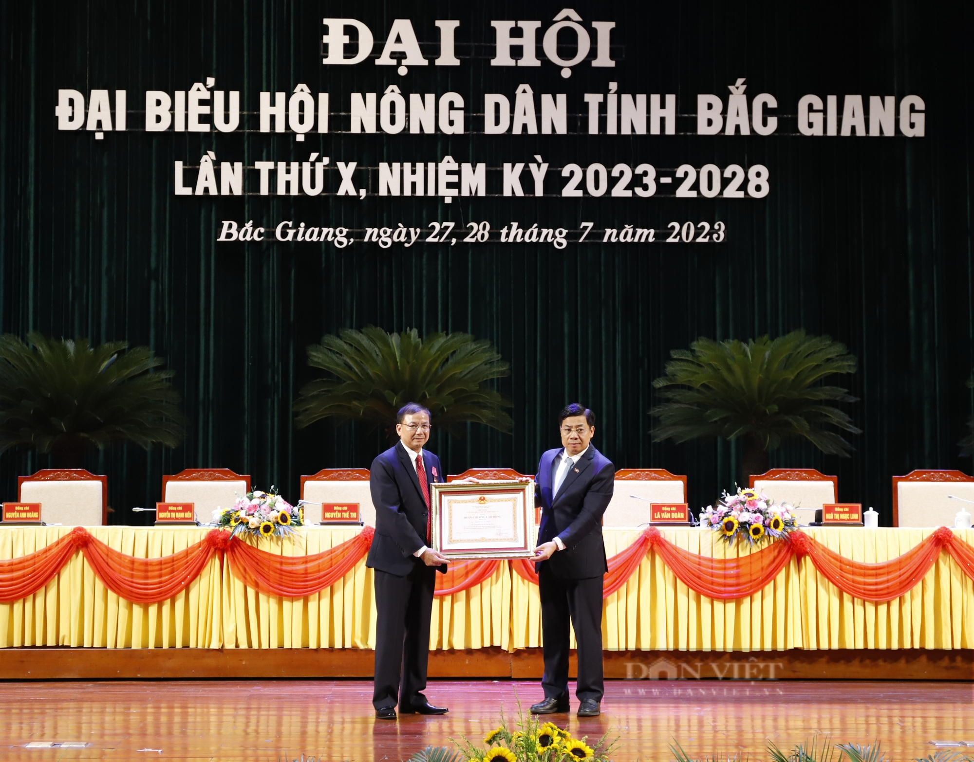 Hình ảnh Đại hội đại biểu Hội Nông dân tỉnh Bắc Giang lần thứ X, nhiệm kỳ 2023-2028 - Ảnh 12.
