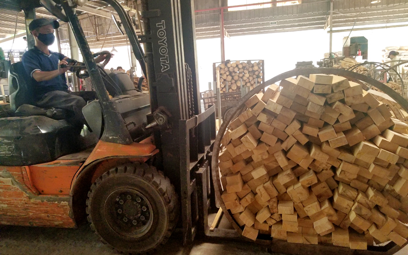 Thị trường tín chỉ carbon chính là cơ hội để doanh nghiệp gỗ nội thất Việt Nam gia tăng lợi thế. Ảnh: Trần Khánh