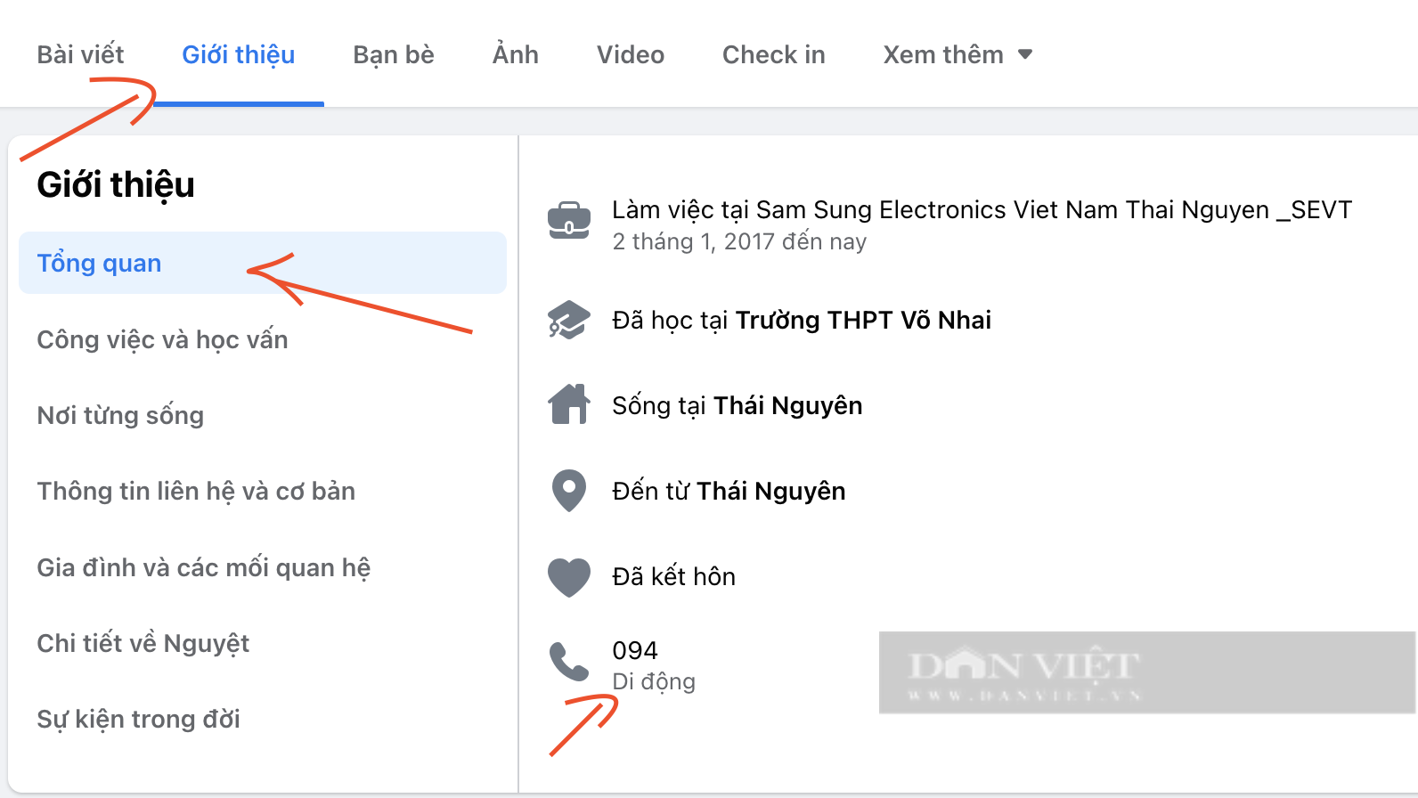 Làm thế nào để xem số điện người khác trên Facebook trên máy tính và điện thoại - Ảnh 1.