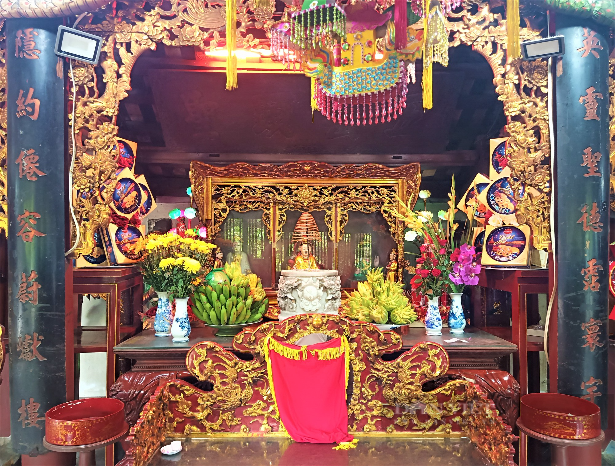 Hai ngôi đền cổ ở Hải Dương thờ đức thánh Phi Bồng Hiệu Thiên sinh hóa trong canh giờ, nhiều lần hộ quốc an dân - Ảnh 6.