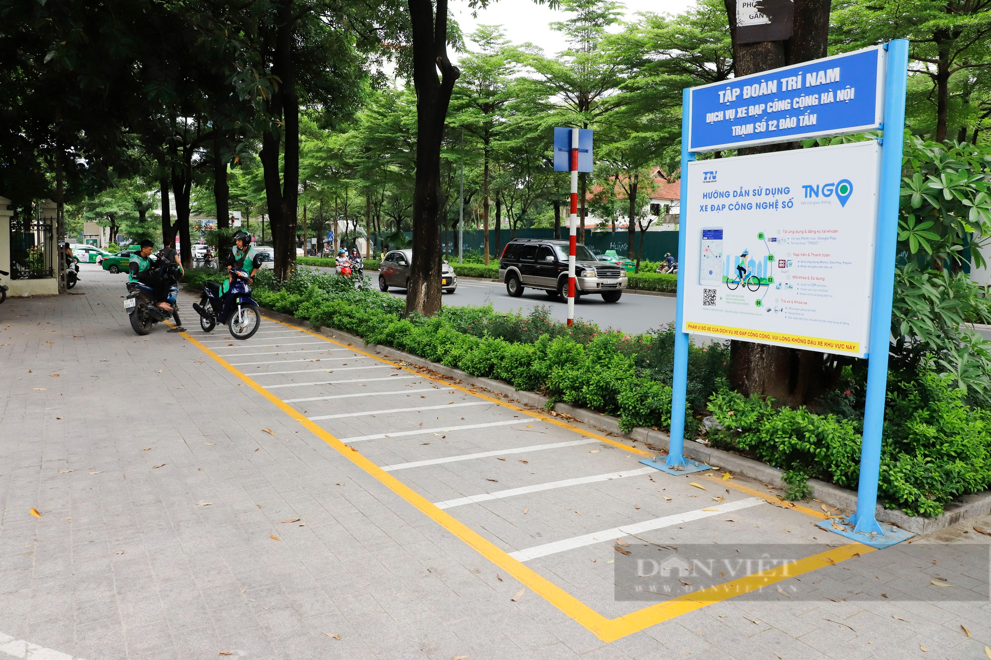 Hàng loạt trạm xe đạp công cộng tại Hà Nội bỏ không dù người dân mong chờ từng ngày - Ảnh 1.