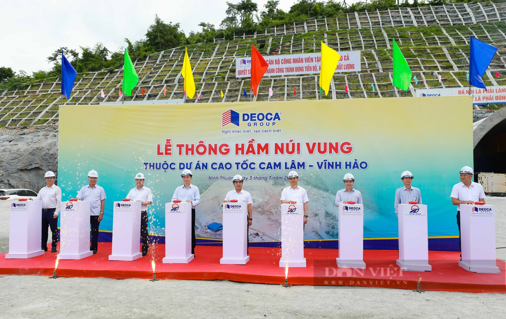 Thông hầm xuyên núi Vung trên cao tốc Cam Lâm - Vĩnh Hảo qua Ninh Thuận - Ảnh 5.