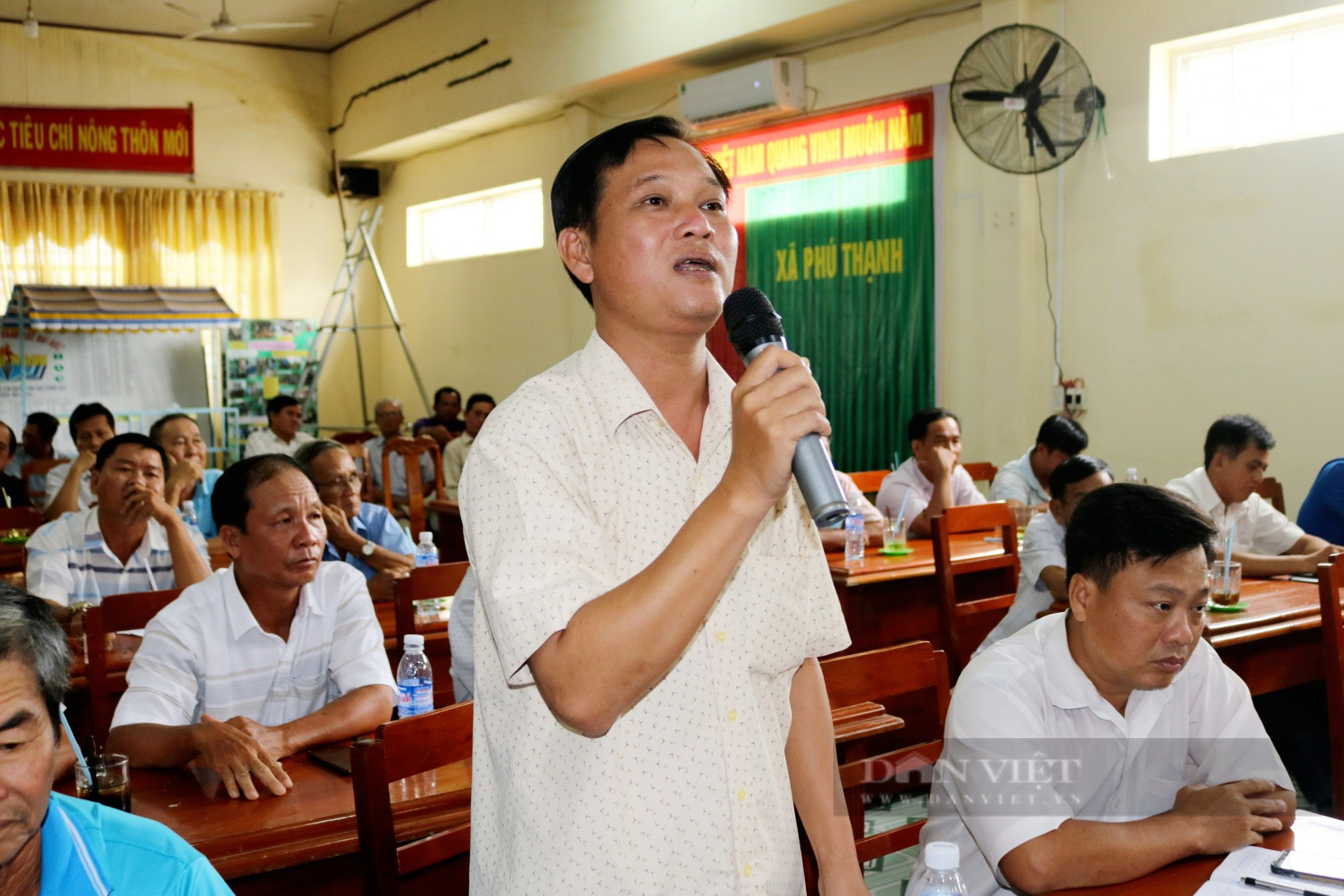 Chủ tịch Trung ương Hội NDVN Lương Quốc Đoàn và đoàn đại biểu Quốc hội tỉnh An Giang tiếp xúc cử tri huyện Phú Tân- Ảnh 3.