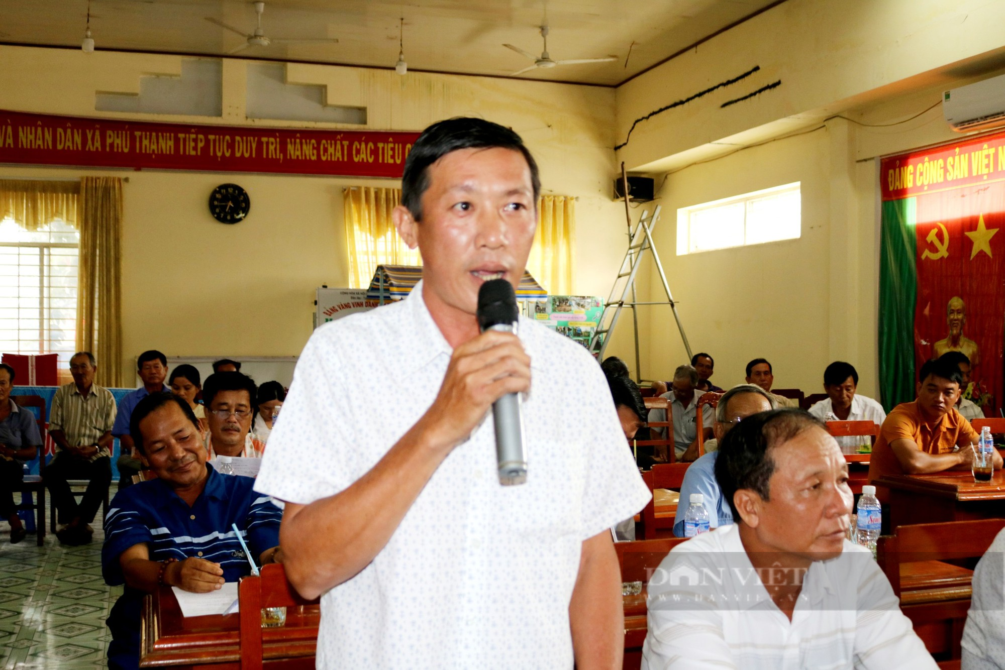 Chủ tịch Trung ương Hội NDVN Lương Quốc Đoàn và đoàn đại biểu Quốc hội tỉnh An Giang tiếp xúc cử tri huyện Phú Tân- Ảnh 4.