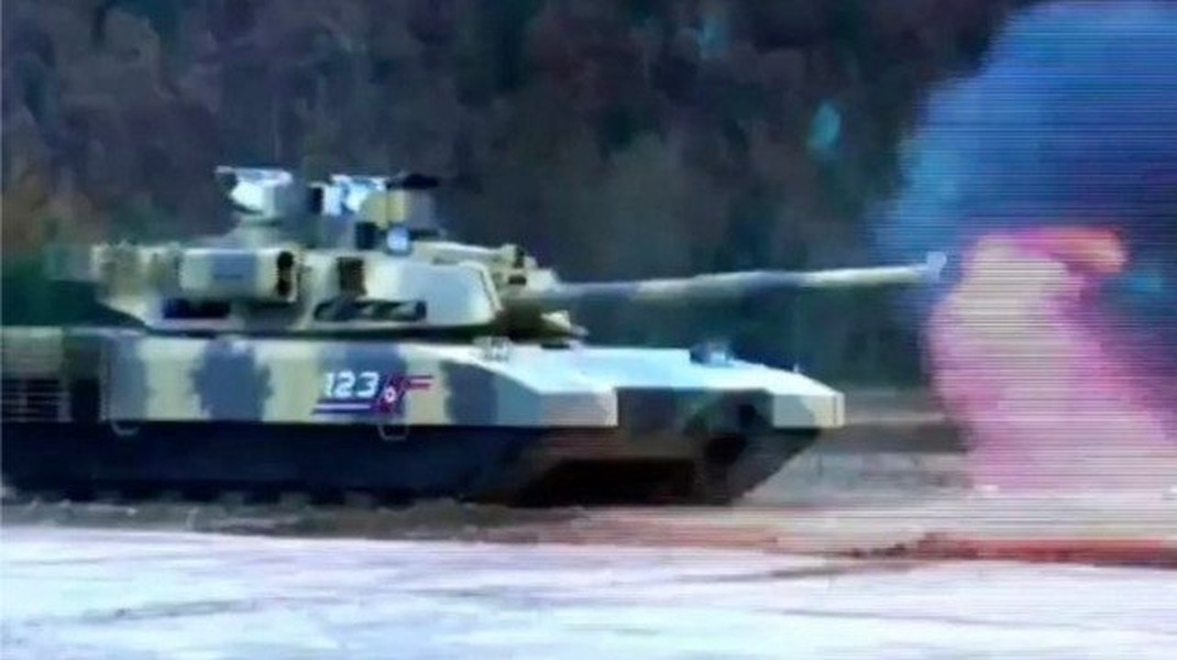 Xe tăng M2020 Triều Tiên cho thấy sức mạnh hỏa lực đáng gờm - Ảnh 1.