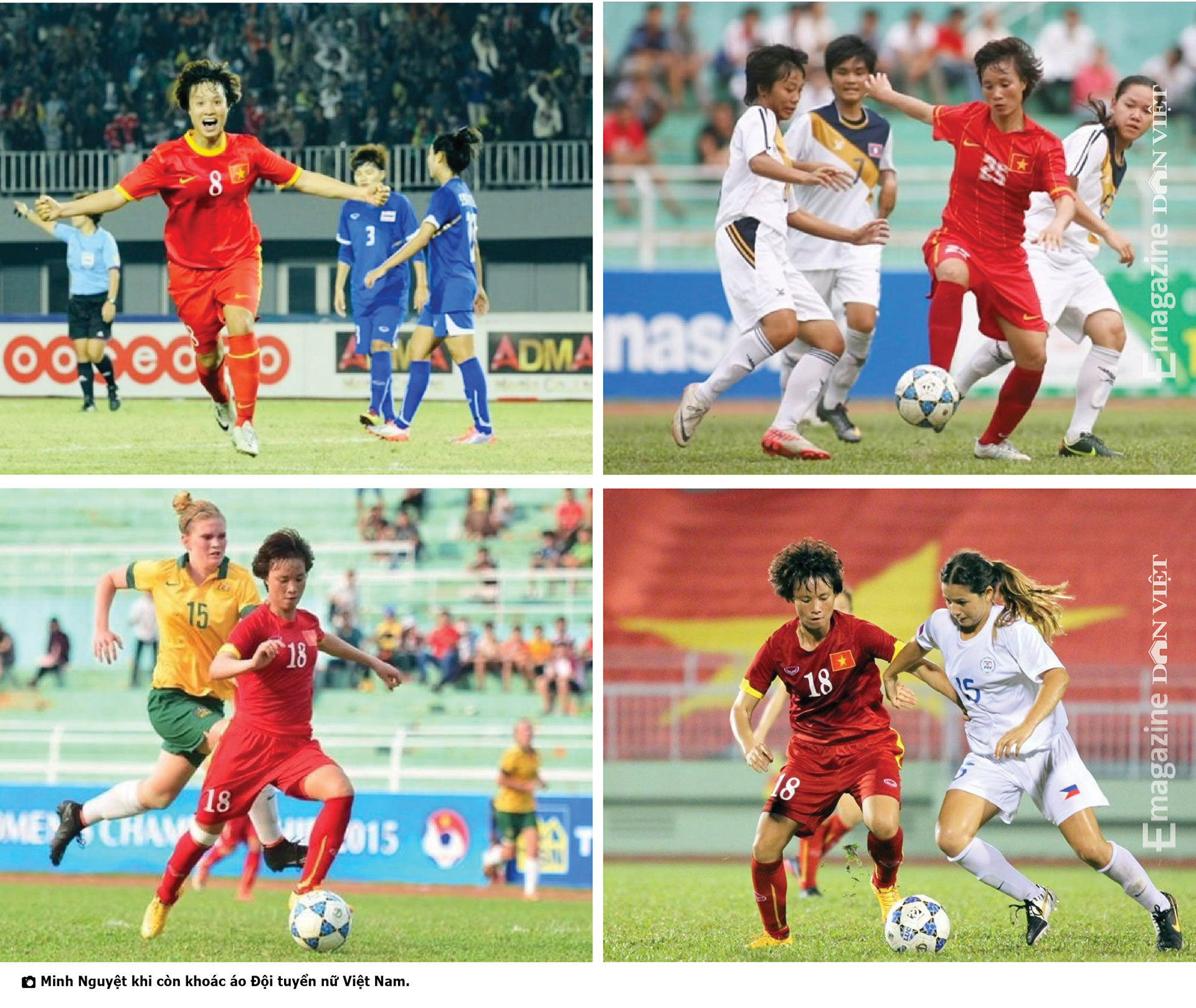 Quả bóng vàng 2015 Minh Nguyệt: &quot;Vào đến Vòng chung kết World Cup nữ 2023, chúng ta có quyền tự hào và hy vọng&quot; - Ảnh 6.