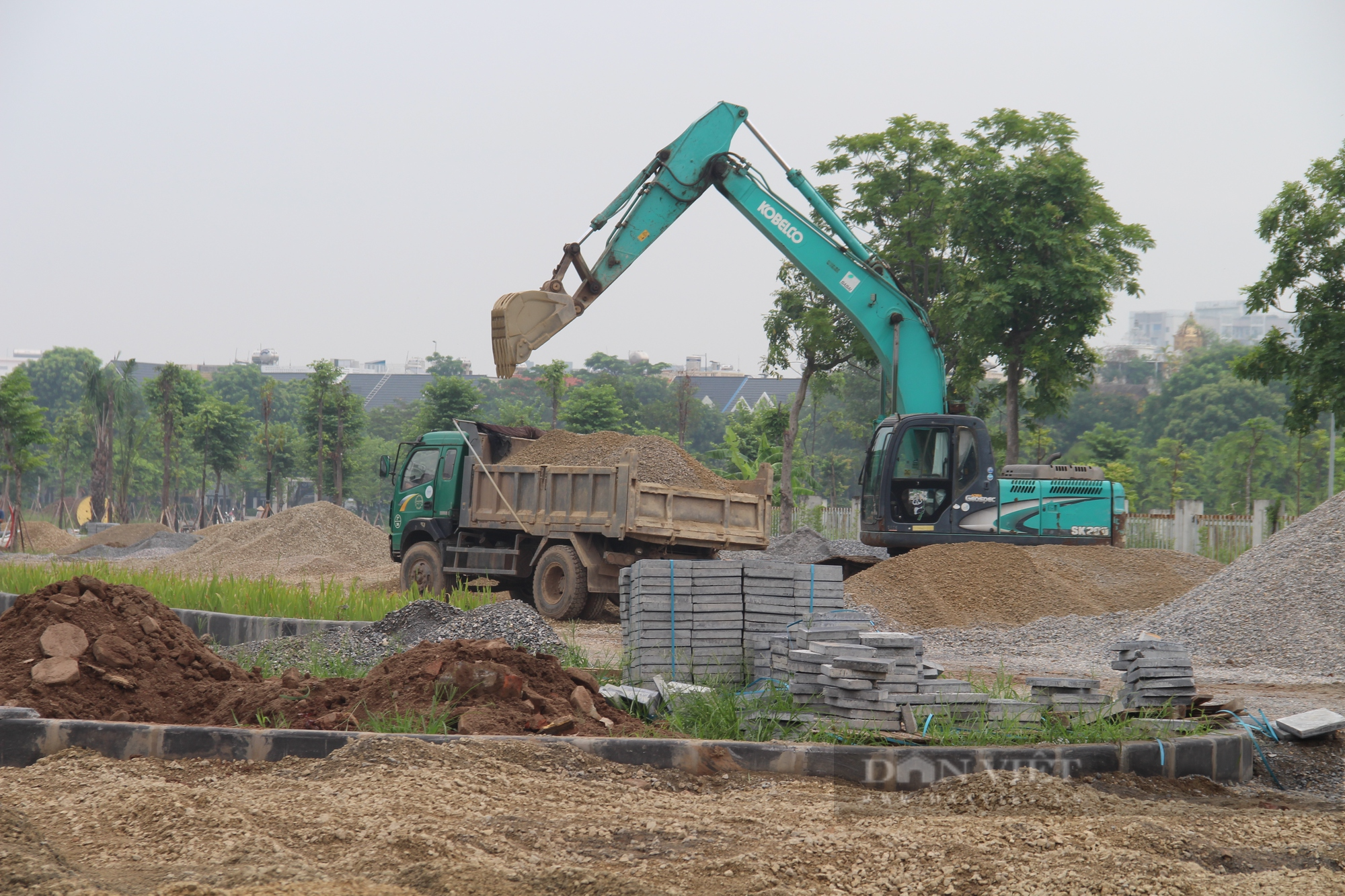 Công viên trăm tỷ ở Hà Nội “thay áo mới” sau nhiều năm bỏ hoang - Ảnh 5.