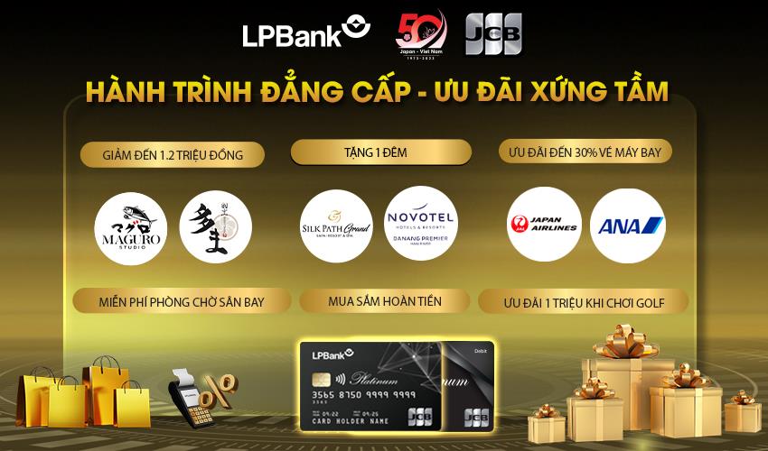 LPBank dẫn đầu về sản phẩm, dịch vụ thẻ JCB trong năm 2022 - Ảnh 2.