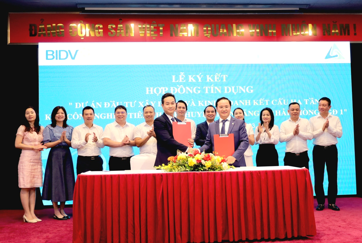 BIDV tài trợ tín dụng dự án khu công nghiệp Tiên Thanh - Hải Phòng - Ảnh 1.