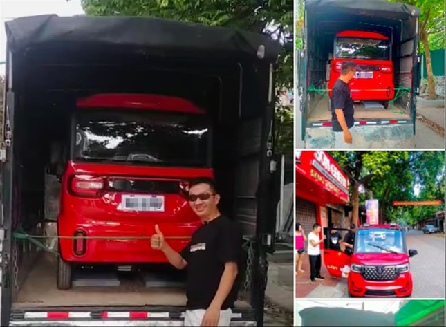 Ô tô điện mini Trung Quốc nhập lậu bán tràn lan - Ảnh 1.
