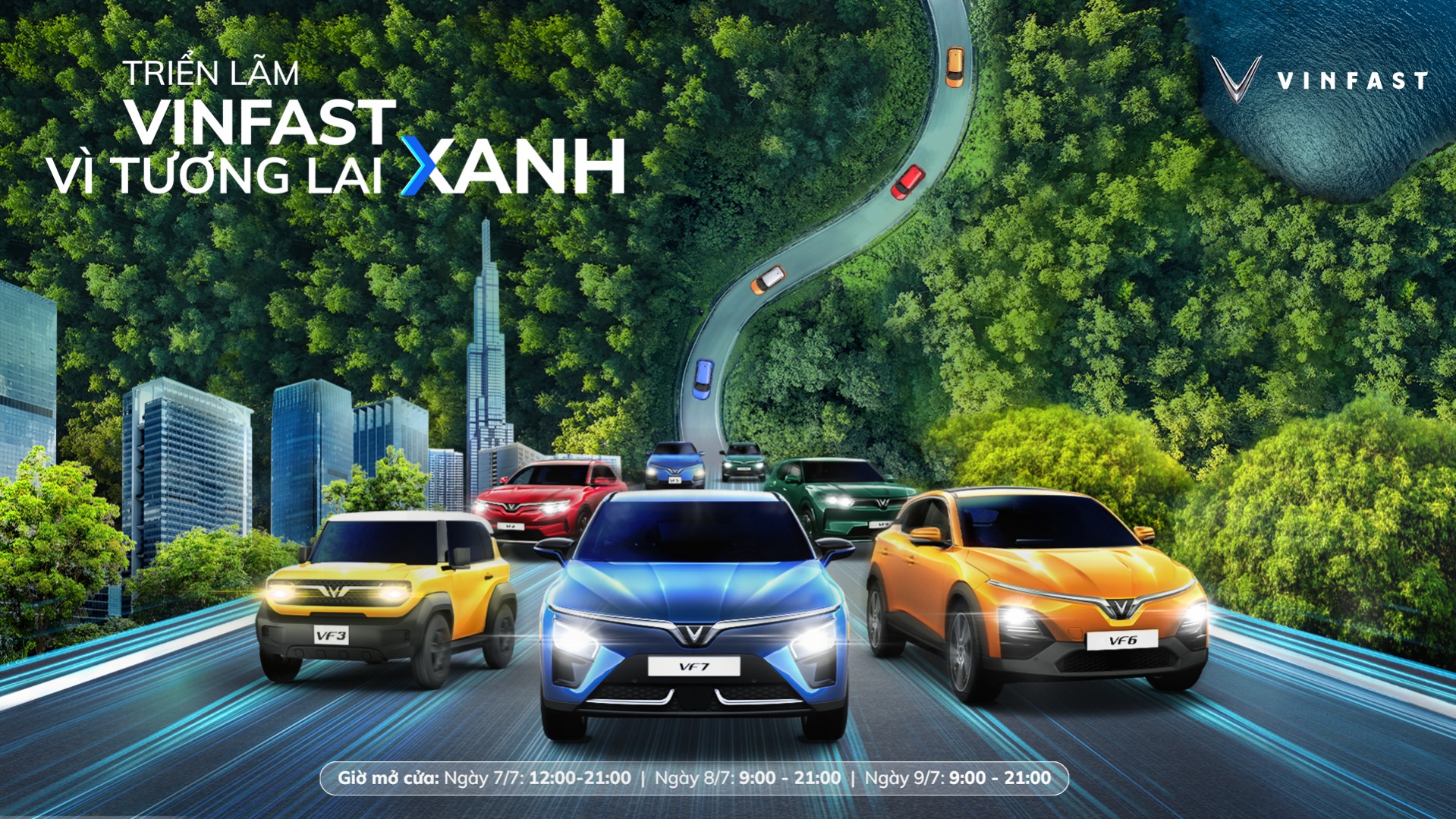 Triển lãm “VinFast - Vì tương lai xanh” tại Hà Nội: ra mắt bộ tứ xe điện VinFast mới - Ảnh 2.