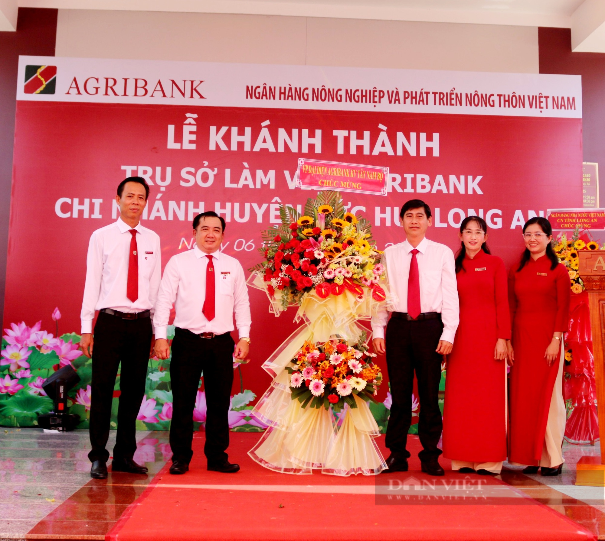 Khánh thành trụ sở làm việc Agribank Chi nhánh huyện Đức Huệ - Long An - Ảnh 4.