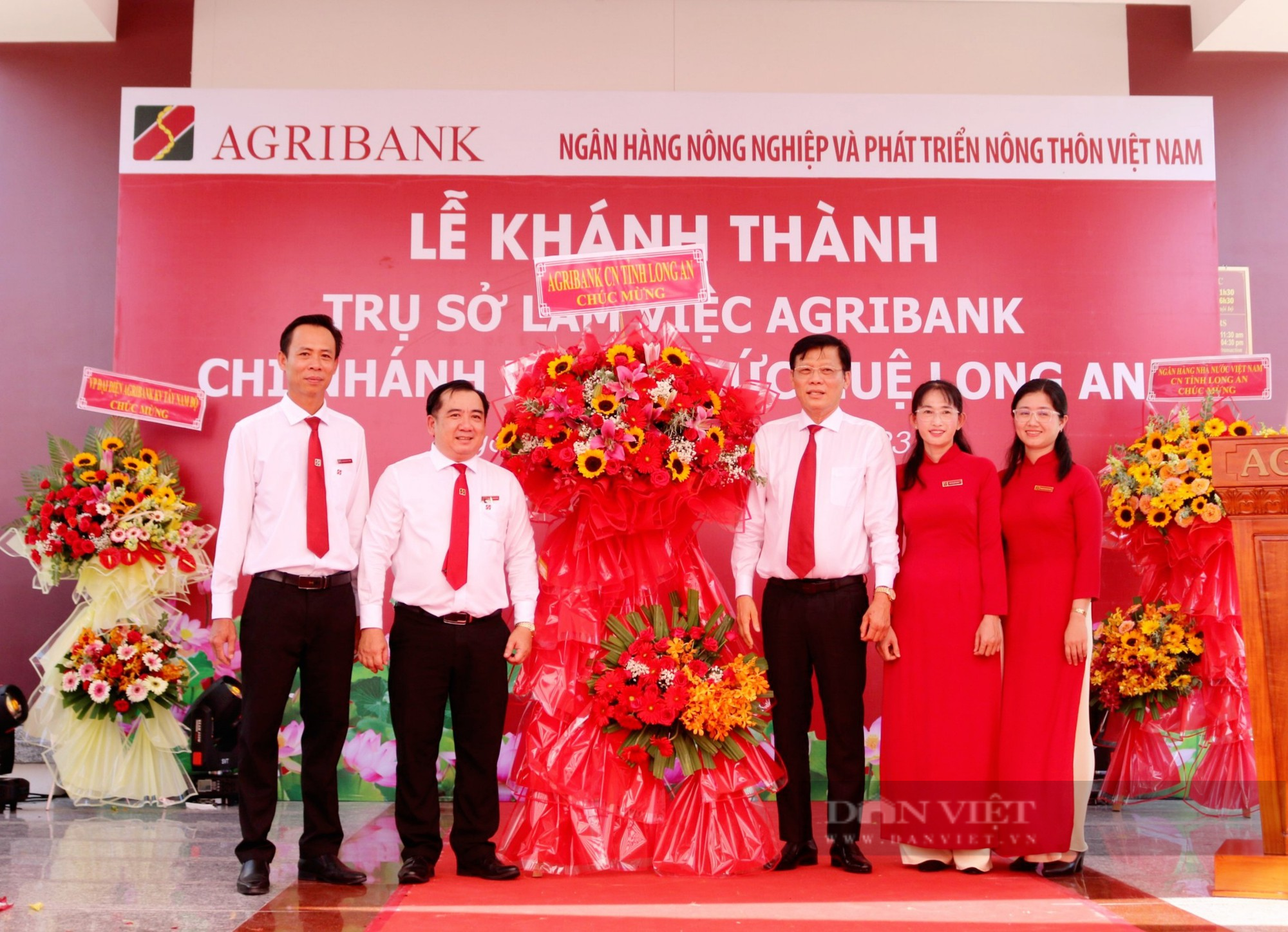 Khánh thành trụ sở làm việc Agribank Chi nhánh huyện Đức Huệ - Long An - Ảnh 5.