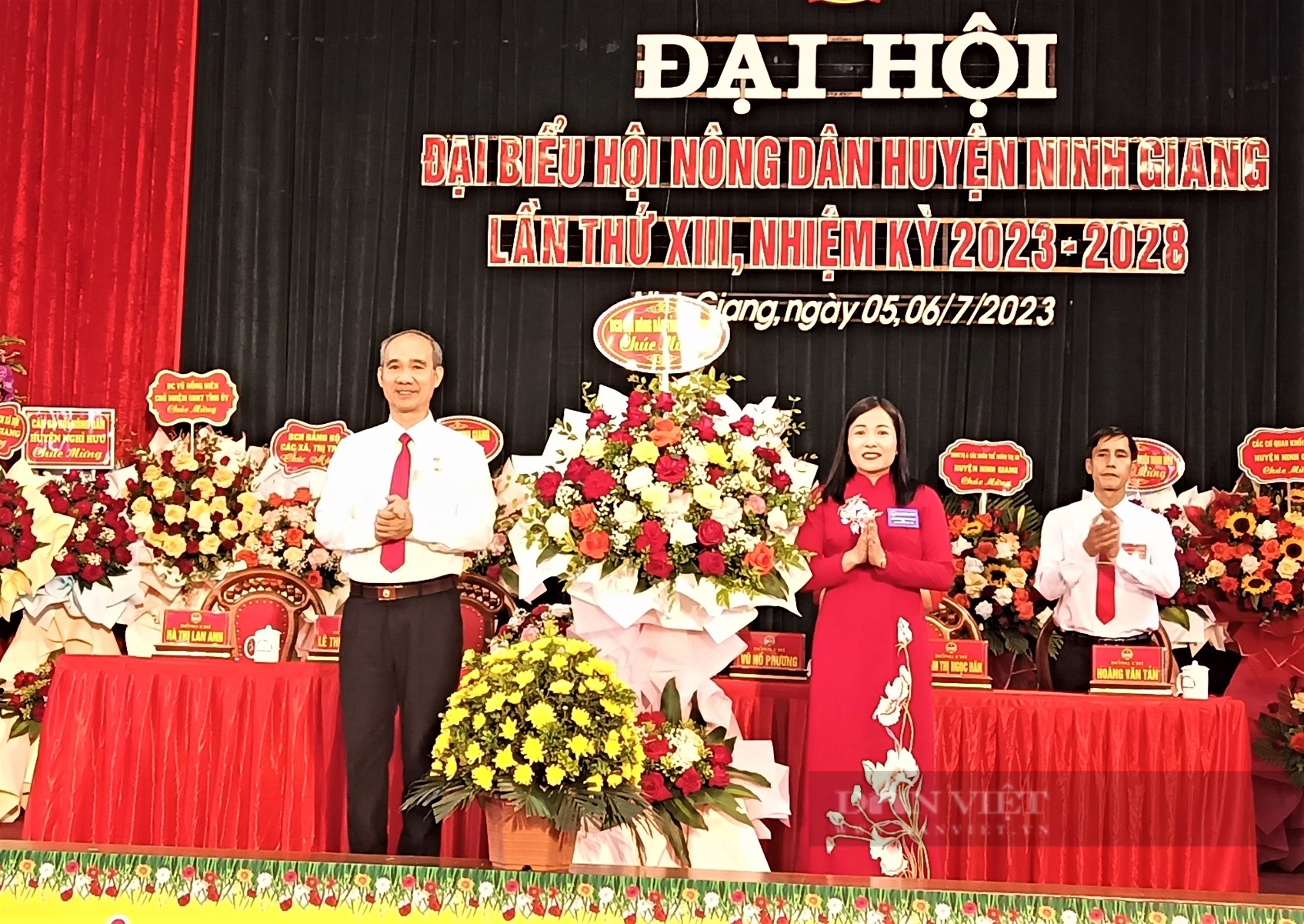 Đại hội Nông dân huyện Ninh Giang, Phó Trưởng Ban Dân vận Huyện ủy được bầu giữ chức Chủ tịch Hội - Ảnh 2.