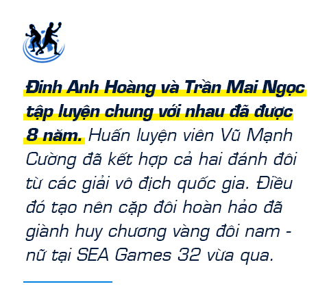 Cặp đôi vàng của bóng bàn Việt Nam Đinh Anh Hoàng - Trần Mai Ngọc: &quot;Bí quyết thành công là… không biết sợ&quot; - Ảnh 3.