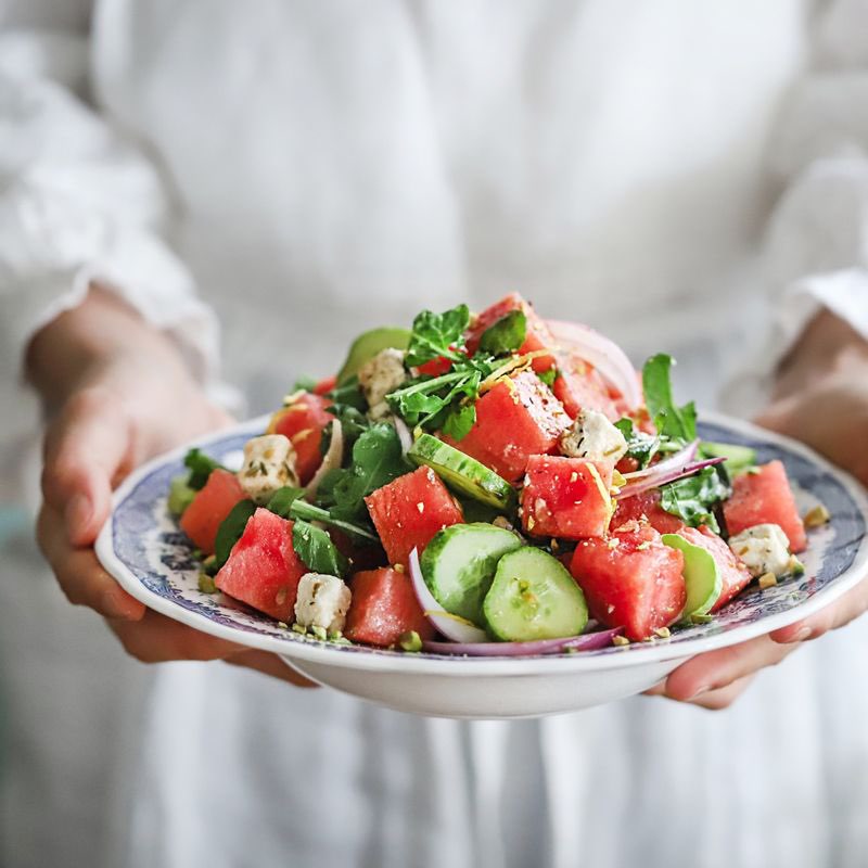 Salad kiểu Địa Trung Hải giải nhiệt ngày hè - Ảnh 9.