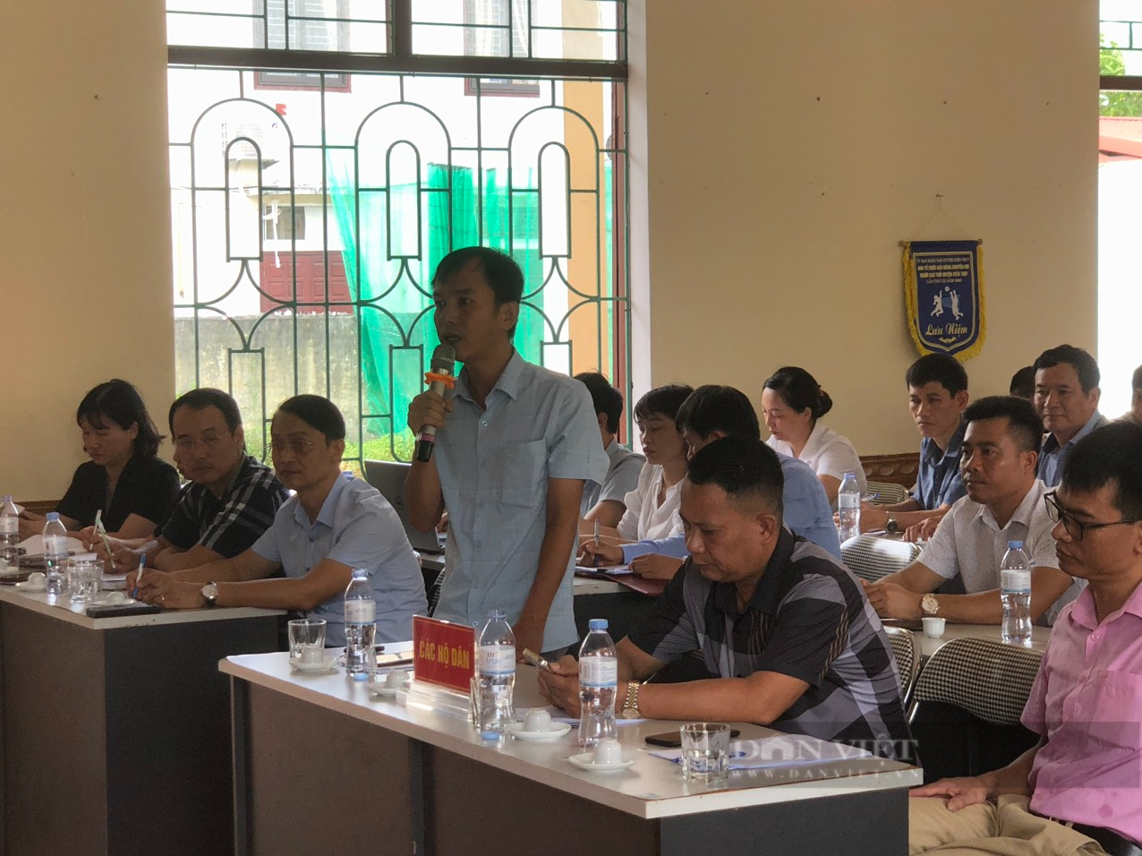 Huyện Kiến Thuỵ (TP. Hải Phòng), tổ chức Hội nghị đối thoại với các hộ dân về chất lượng nước sinh hoạt trên địa bàn - Ảnh 4.