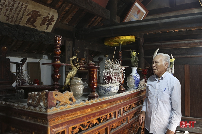 Làng cổ ở Hà Tĩnh giàu di sản bậc nhất Việt Nam với dòng họ Nguyễn Huy, có người làm tới Thượng thư - Ảnh 4.