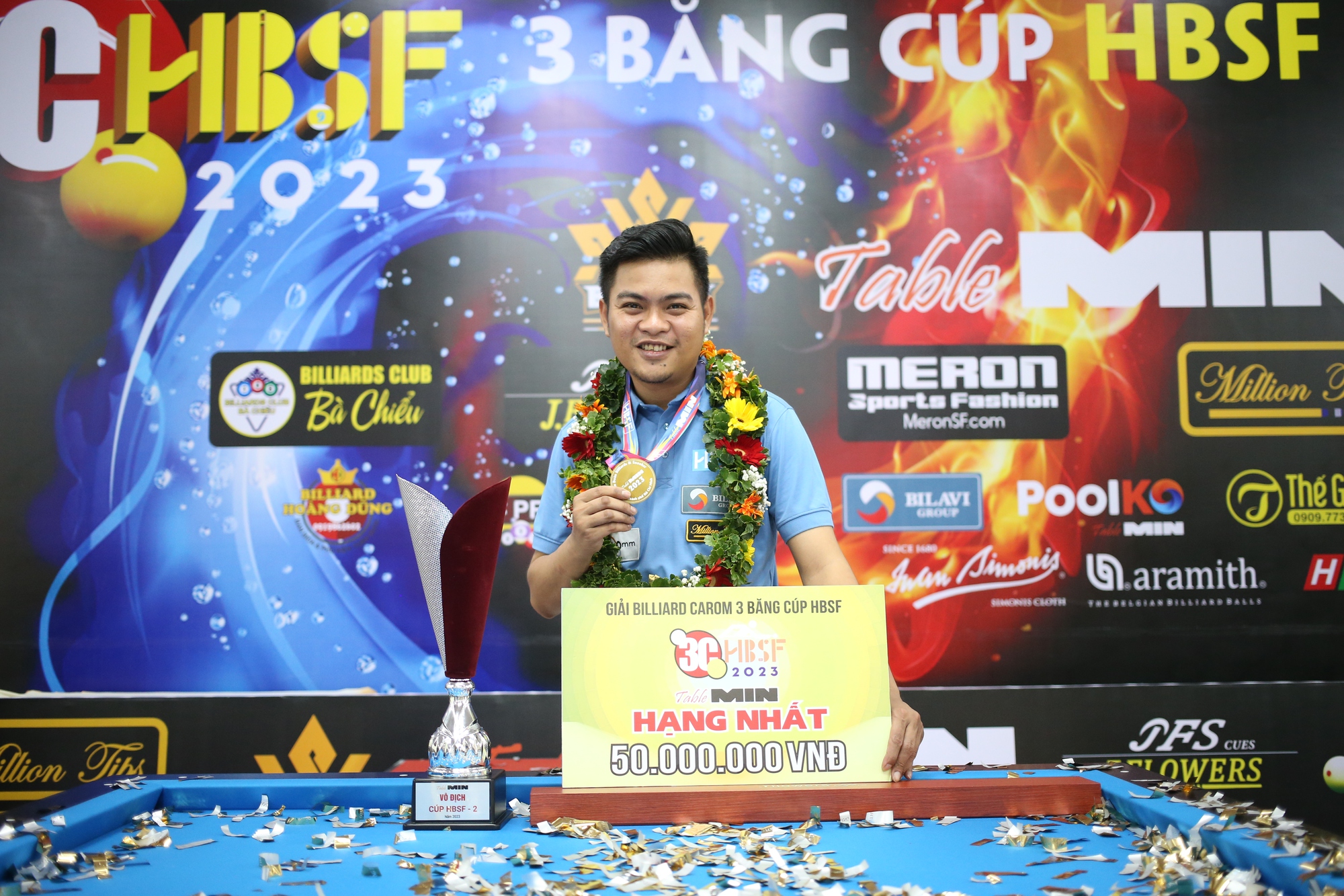 Vừa vô địch Worl Cup, Trần Quyết Chiến thua đau trước nhà vô địch SEA Games 32 - Ảnh 3.
