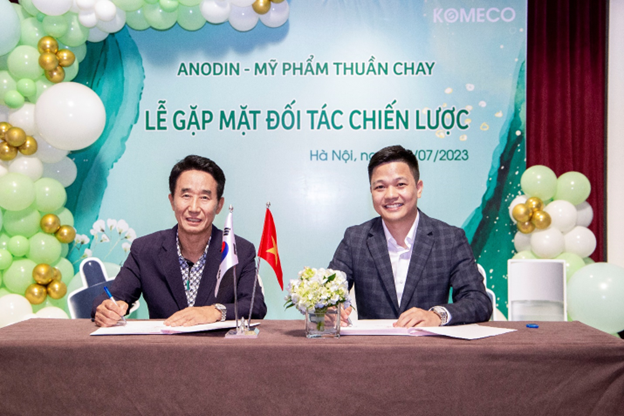 Komeco Group tổ chức lễ ký kết ủy quyền thương hiệu ANODIN - Ảnh 2.