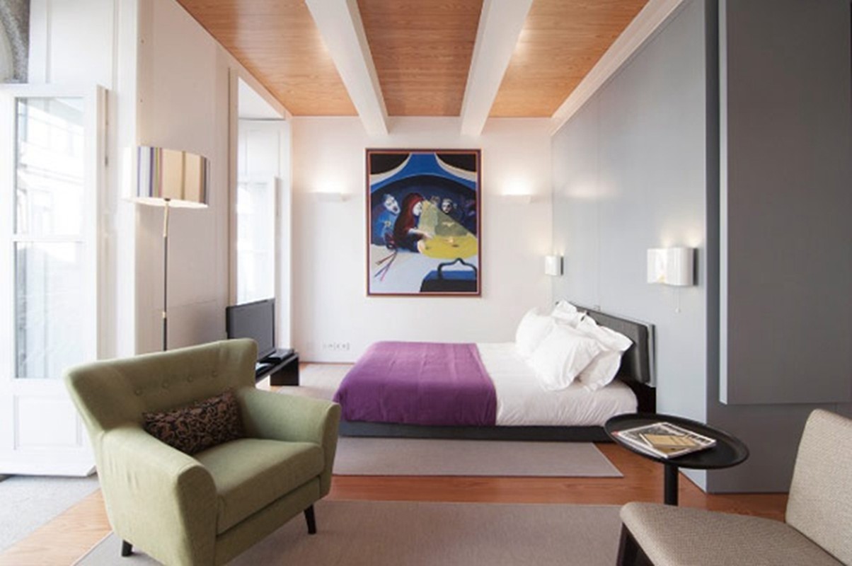 Mẫu thiết kế phòng ngủ ấn tượng tận dụng không gian nhỏ - Ảnh 4.