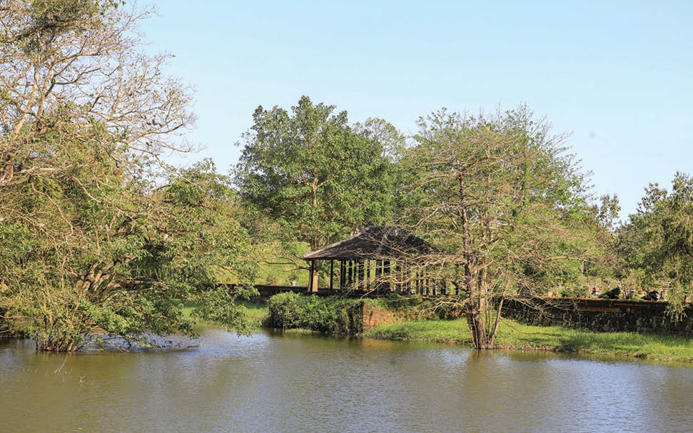 Đây là một trong những vườn thượng uyển từng nổi tiếng bậc nhất ở Kinh đô Huế