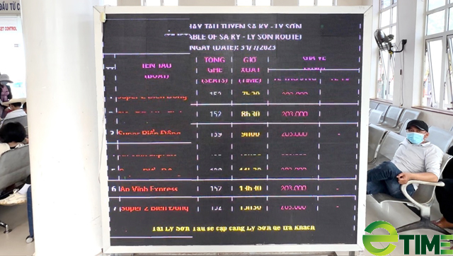 “Sóng ngầm” trong vận tải khách Sa Kỳ - Lý Sơn: Gay gắt từ phiên, chuyến đến bán vé (Bài 3) - Ảnh 4.