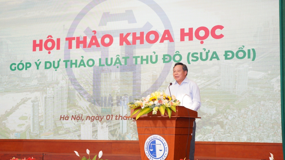 &quot;Xây dựng Luật Thủ đô để Hà Nội phát huy hết tiềm năng,… không đơn thuần là Thủ đô hành chính&quot; - Ảnh 1.