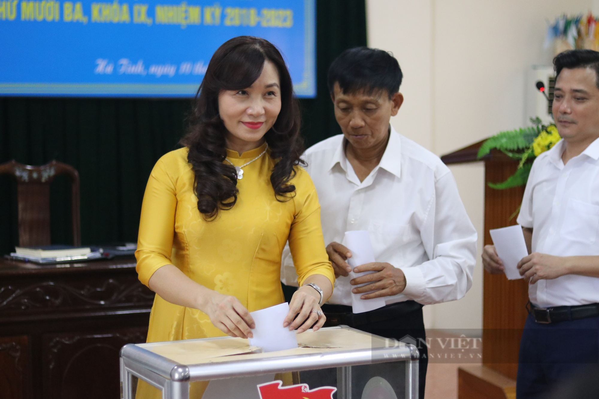 Ông Trần Đình Ước được bầu giữ chức Phó Chủ tịch Hội Nông dân tỉnh Hà Tĩnh - Ảnh 3.