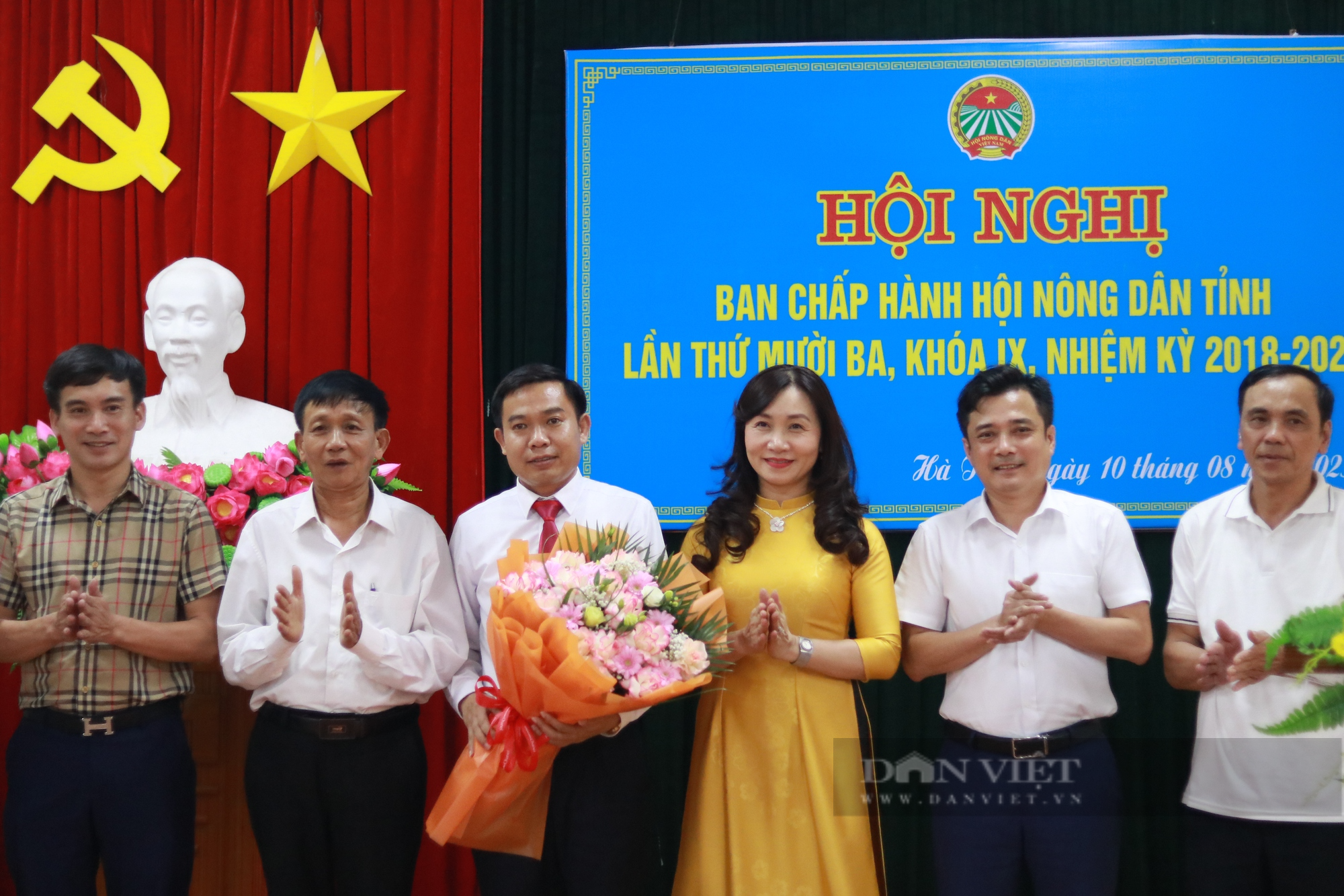 Ông Trần Đình Ước được bầu giữ chức Phó Chủ tịch Hội Nông dân tỉnh Hà Tĩnh - Ảnh 7.