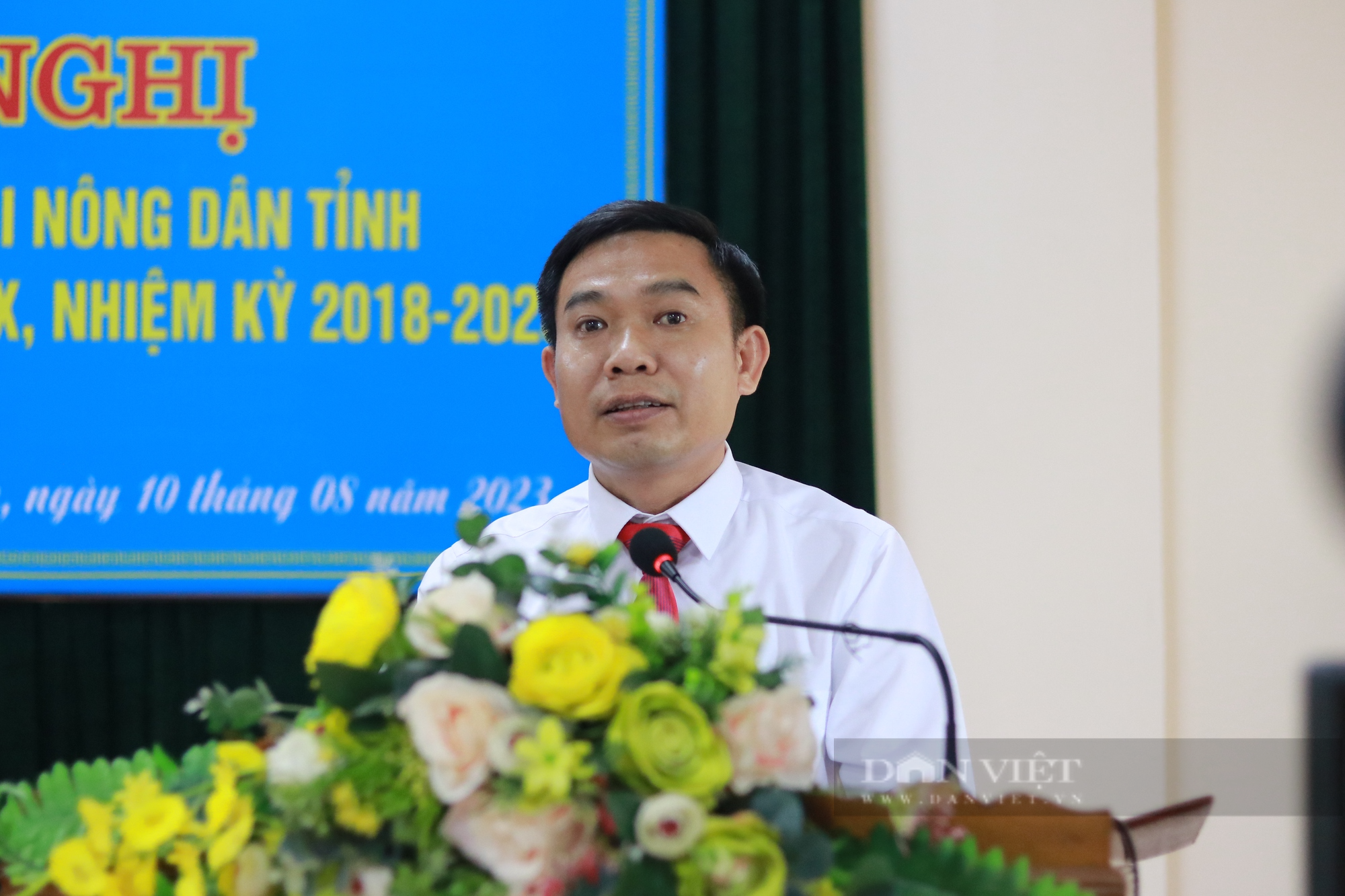 Ông Trần Đình Ước được bầu giữ chức Phó Chủ tịch Hội Nông dân tỉnh Hà Tĩnh - Ảnh 7.